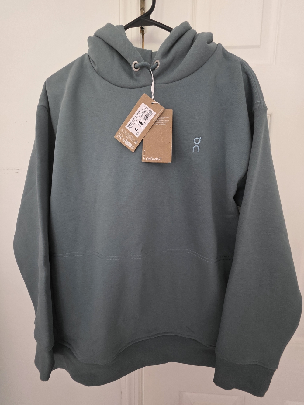 On Running Men's Hoodie in Slate Green